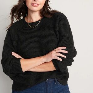 🆕 Shaker Stitch Pullover Sweater Cozy